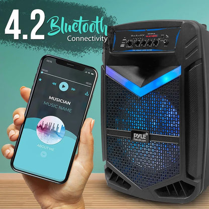 Portable Bluetooth Speaker System 600W Rechargeable Outdoor Bluetooth Speaker Portable System