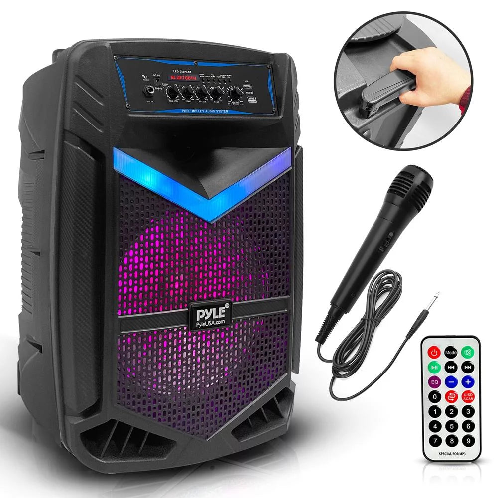 Portable Bluetooth Speaker System 600W Rechargeable Outdoor Bluetooth Speaker Portable System